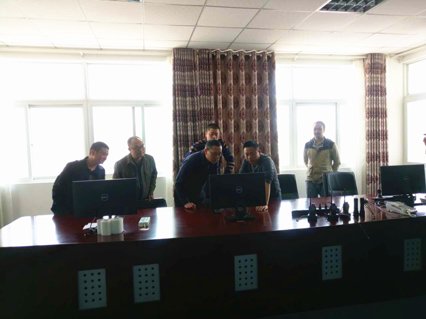 旌陽區(qū)委常委、高新區(qū)黨工委書記謝坤到天元城市生活污水處理廠調(diào)研